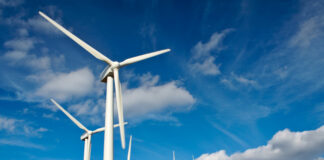wind farm windmills